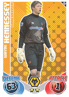 Wayne Hennessey Wolverhampton Wanderers 2010/11 Topps Match Attax #U56